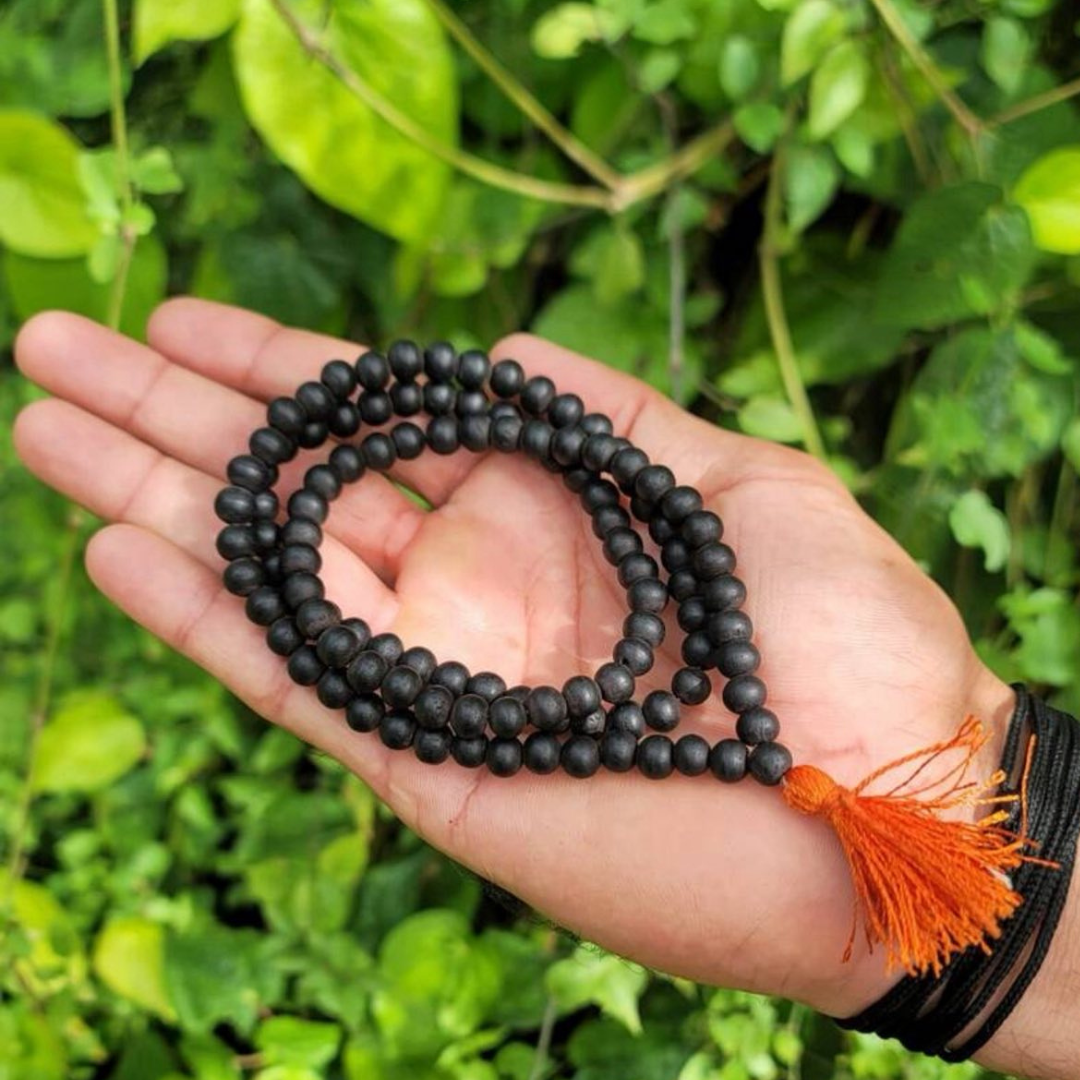 Karungali Mala & Bracelet Combo – 108 Beads for Protection & Power