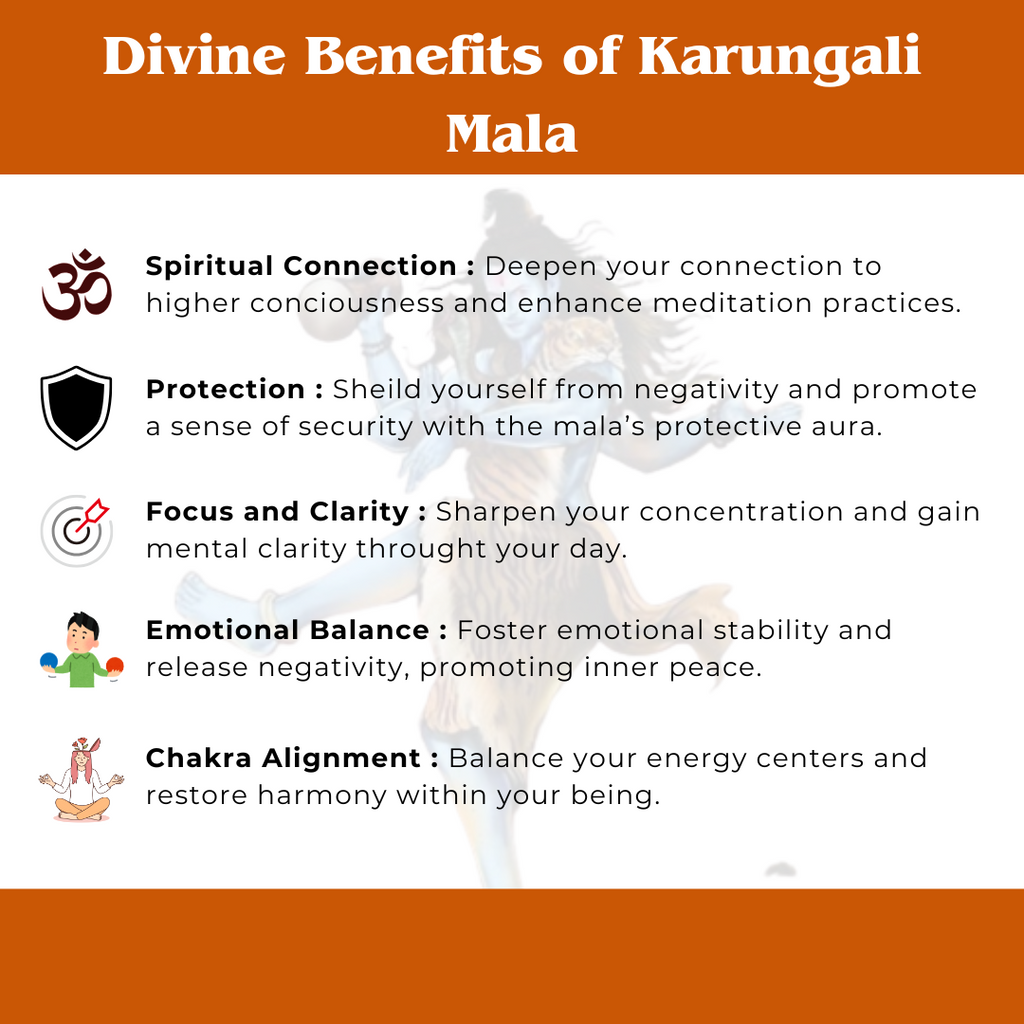 Karungali Mala & Bracelet Combo – 108 Beads for Protection & Power