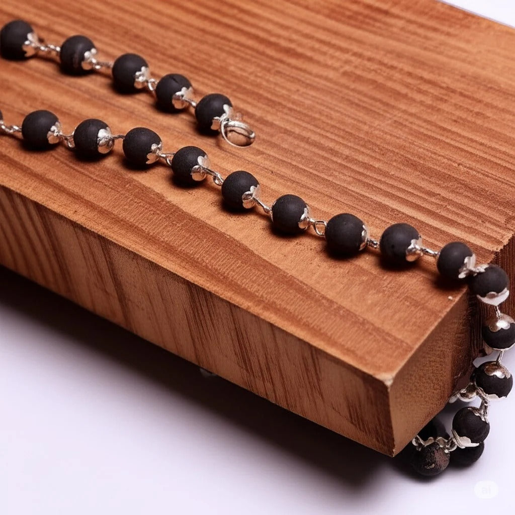 Ebony Wood Karungali Mala