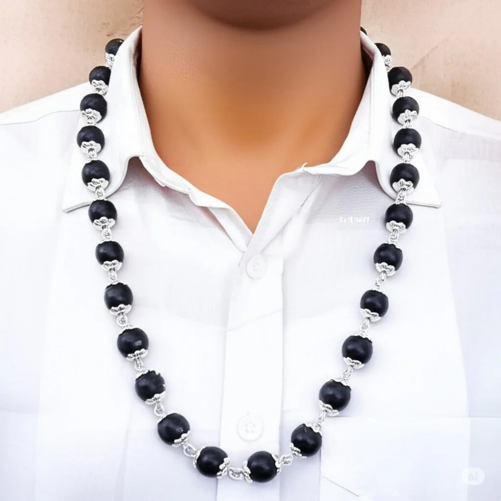 Ebony Wood Karungali Mala