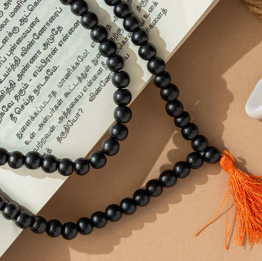 Karungali Mala – Sacred Blackwood Beads for Protection & Power