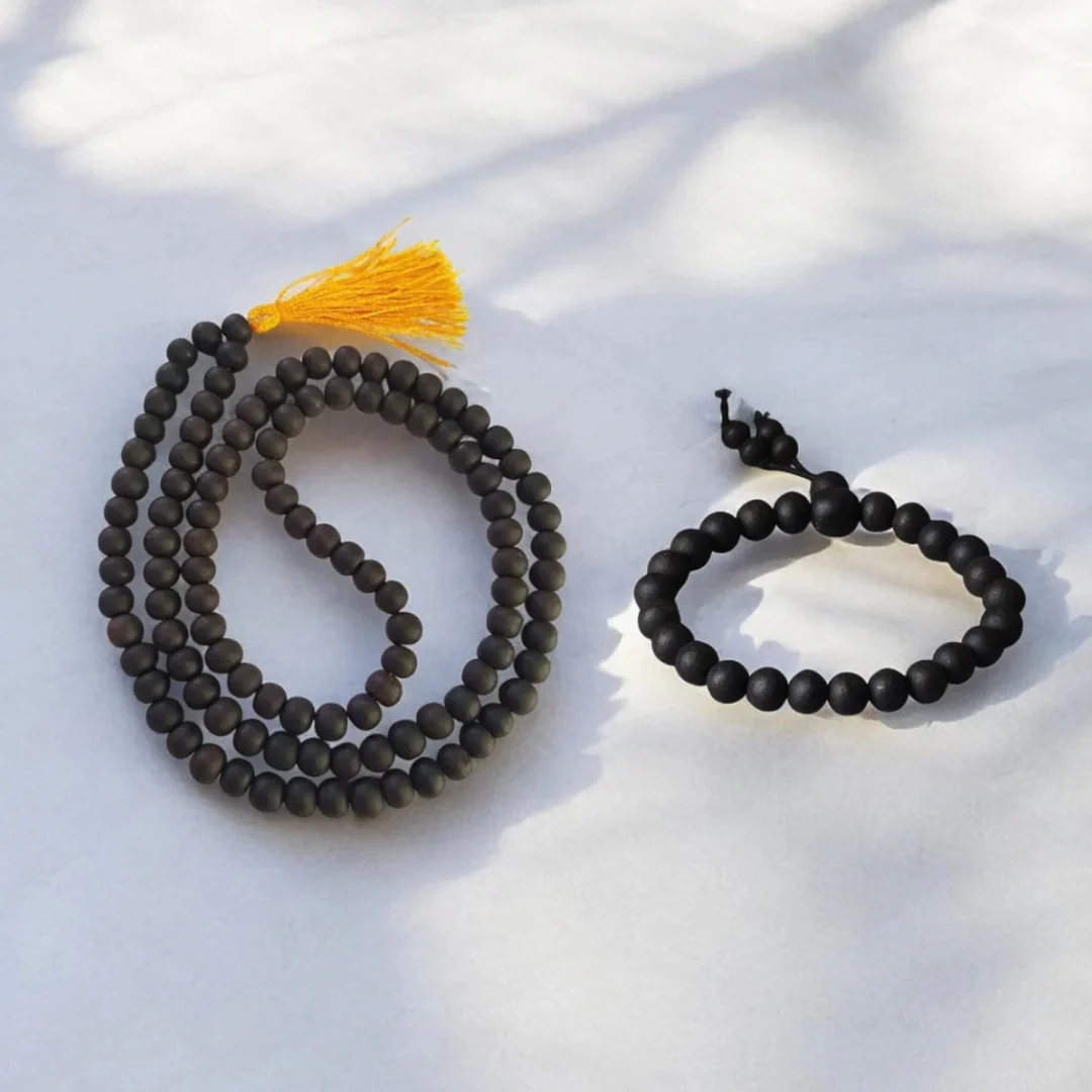 Karungali Mala – Sacred Blackwood Beads for Protection & Power